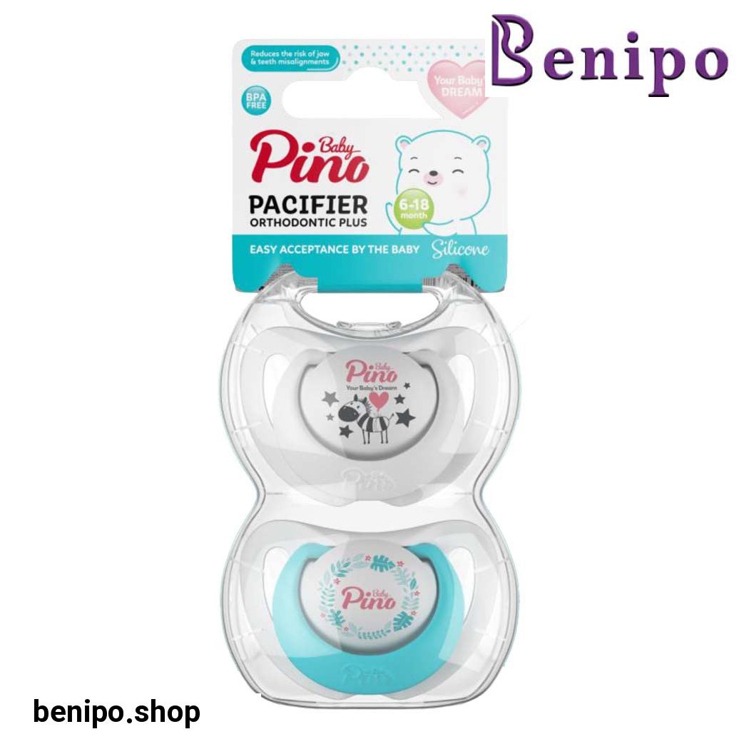 پستانک ارتودنسی 6 تا 18 ماه مجموعه 2 عددی