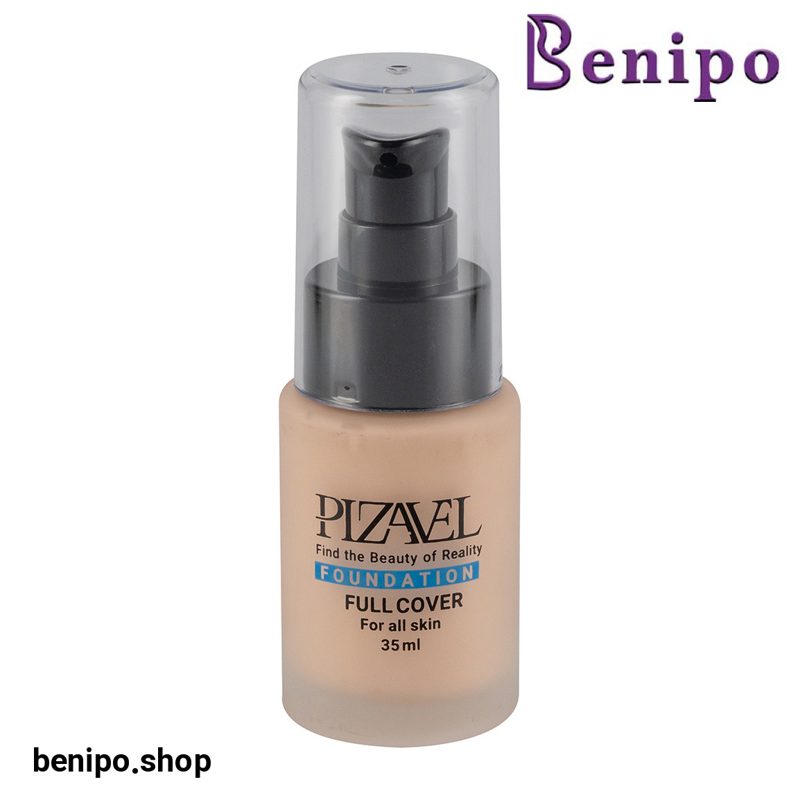 کرم پودر پمپی حجم 35 میلی لیتر