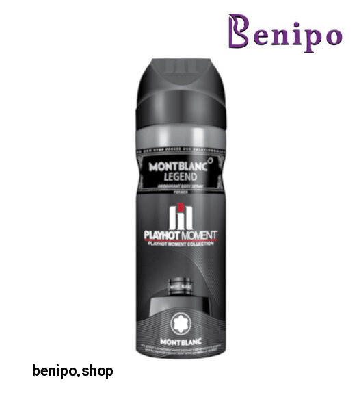 اسپری دئودورانت مردانه Mont Blanc Legend حجم 200میل