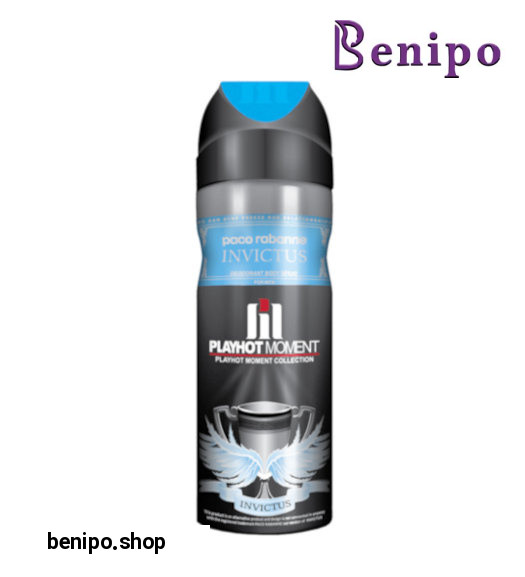 اسپری دئودورانت مردانه Paco Rabanne Invictus حجم 200میل