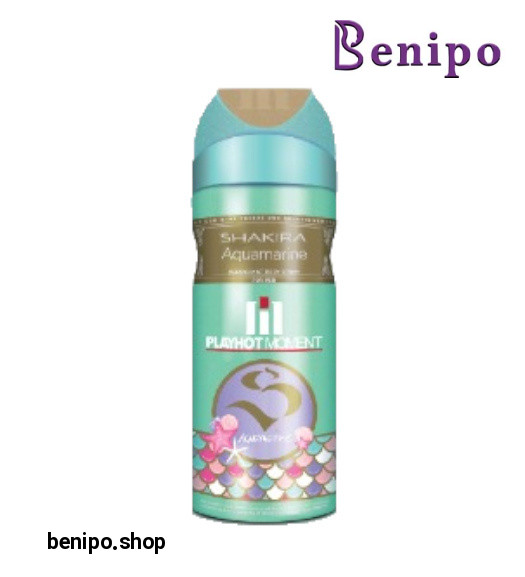 اسپری دئودورانت زنانه Shakira Aquamarine حجم 200میل
