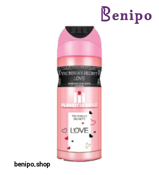 اسپری دئودورانت زنانه Victoria Secret Love حجم 200میل