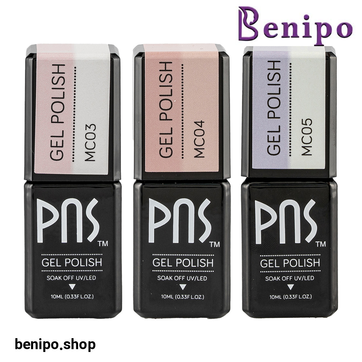 پک 3 عددی لاک ژل حرارتی رنگ های روشن