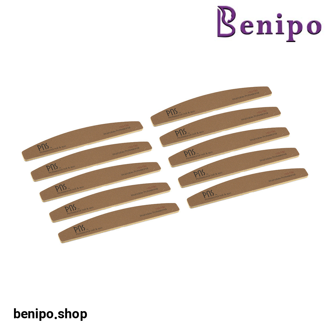 سوهان ناخن 150-150 بسته 10 عددی