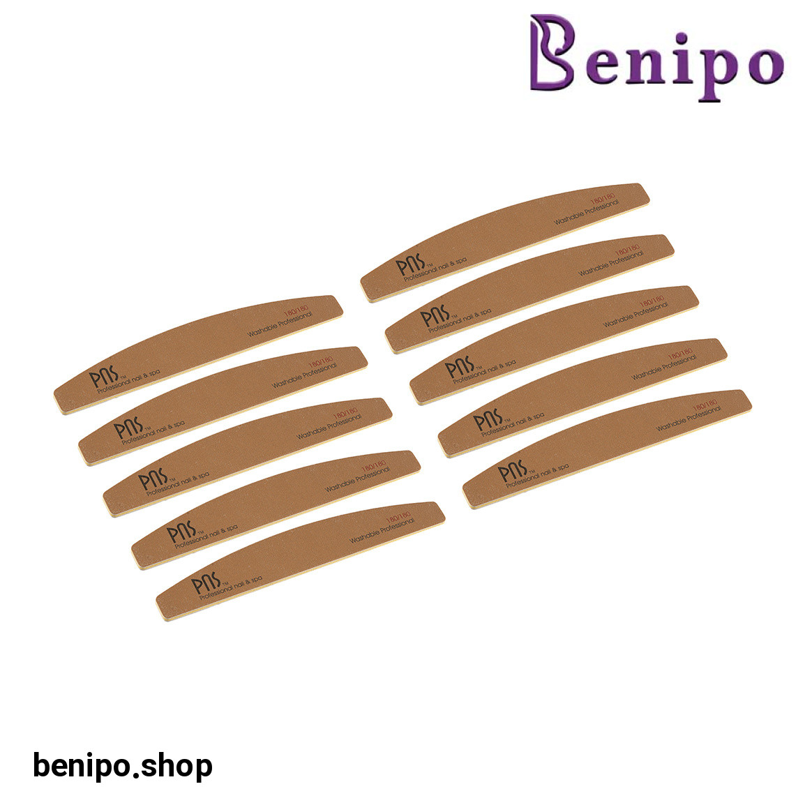 سوهان ناخن 180-180 بسته 10 عددی