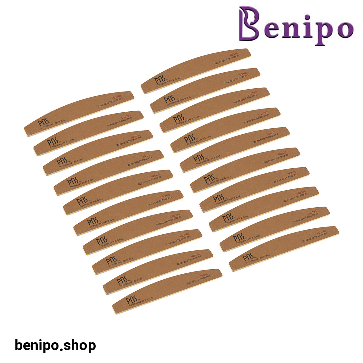 سوهان ناخن 180-180 بسته 20 عددی