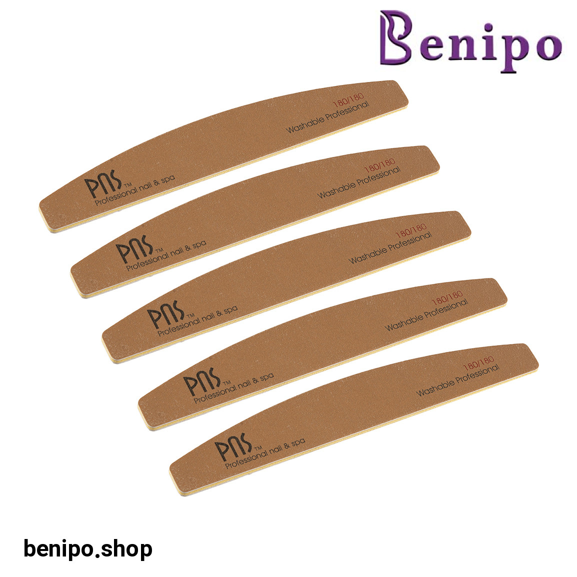 سوهان ناخن 180-180 بسته 5 عددی