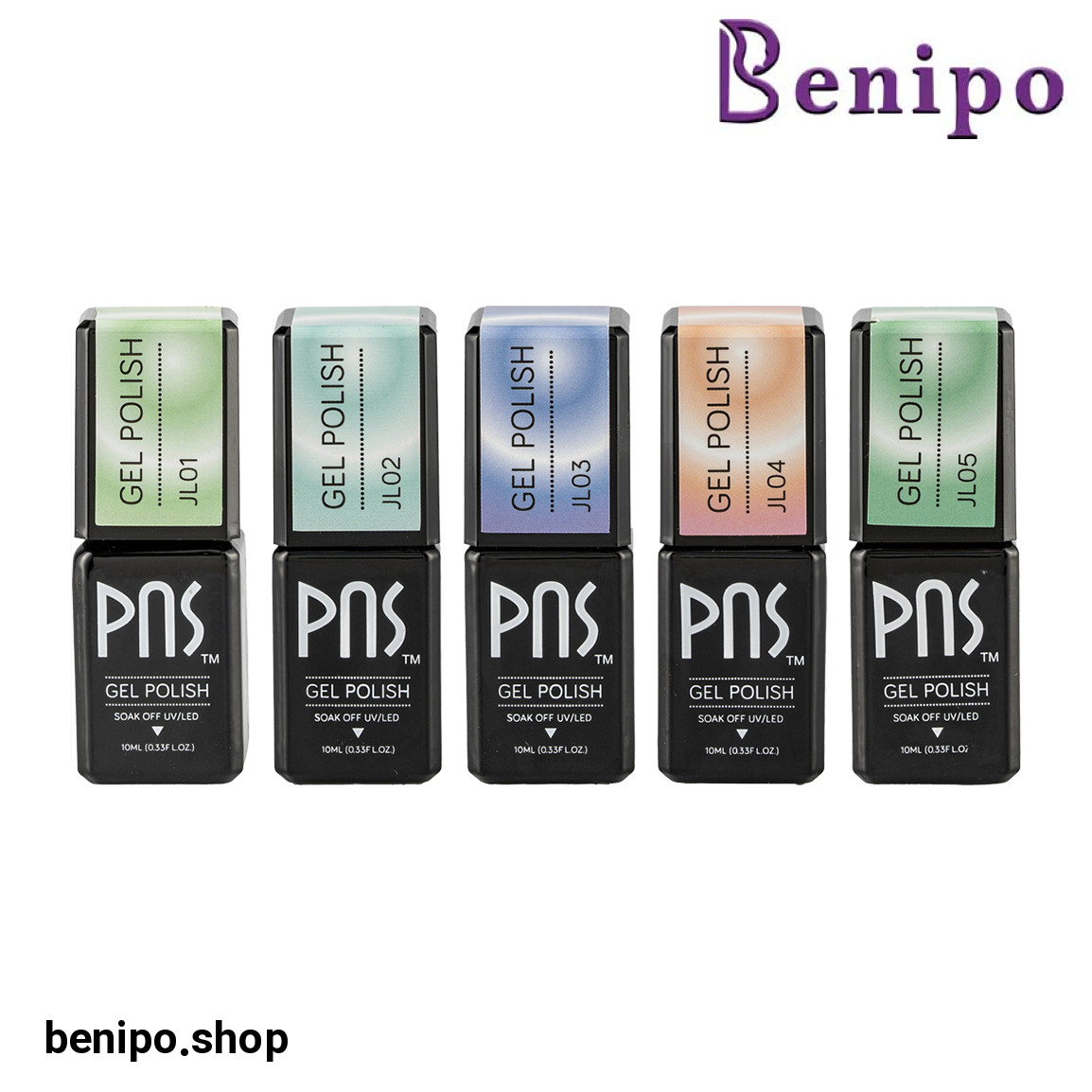 پک 5 عددی لاک ژل شب رنگ