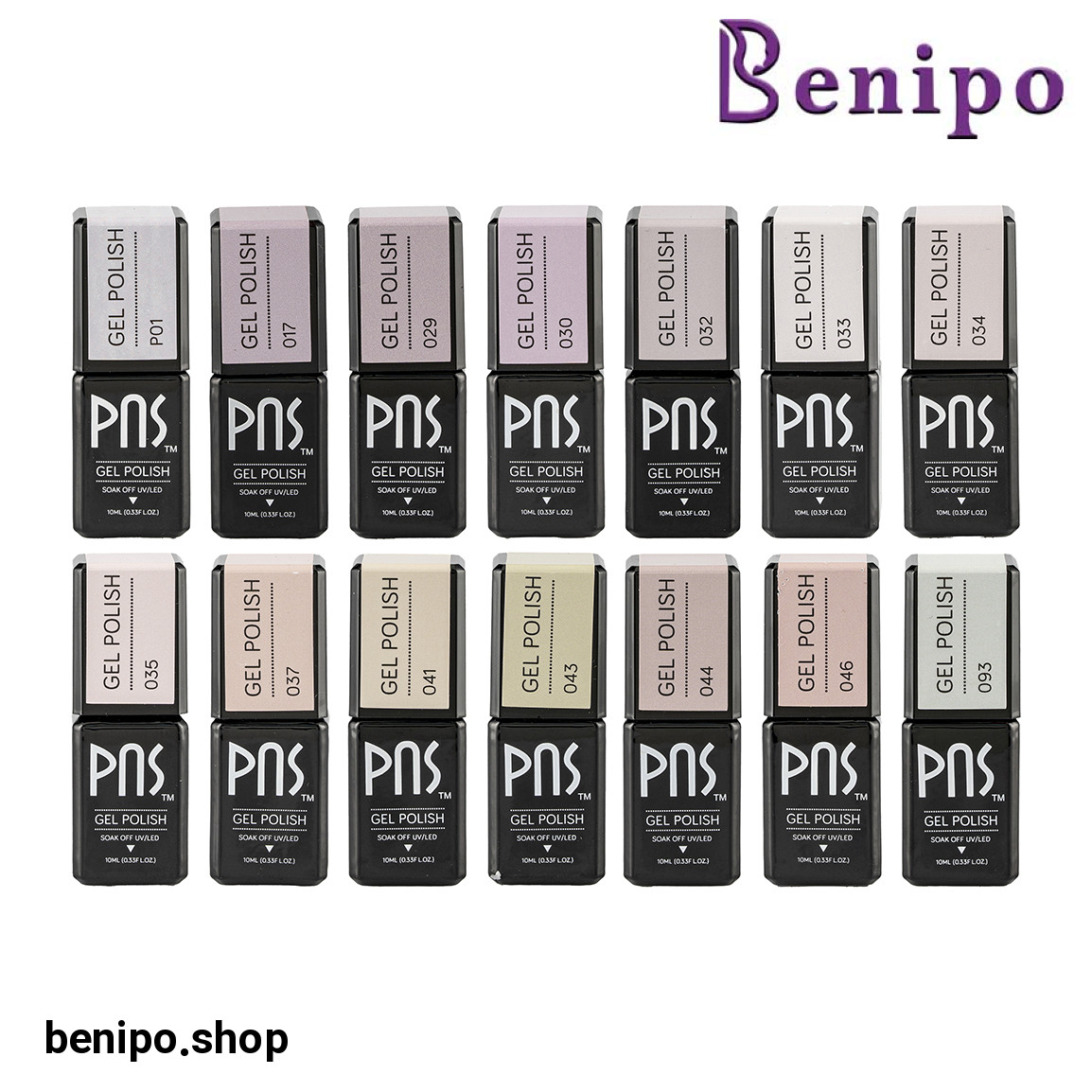 پک 14 عددی لاک ژل نود