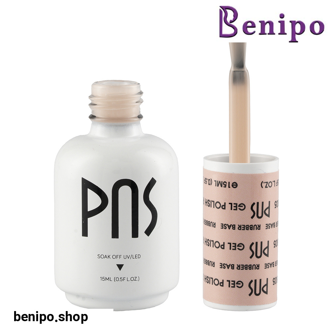 لاک ژل مدل Rubber Base حجم 15 میلی لیتر