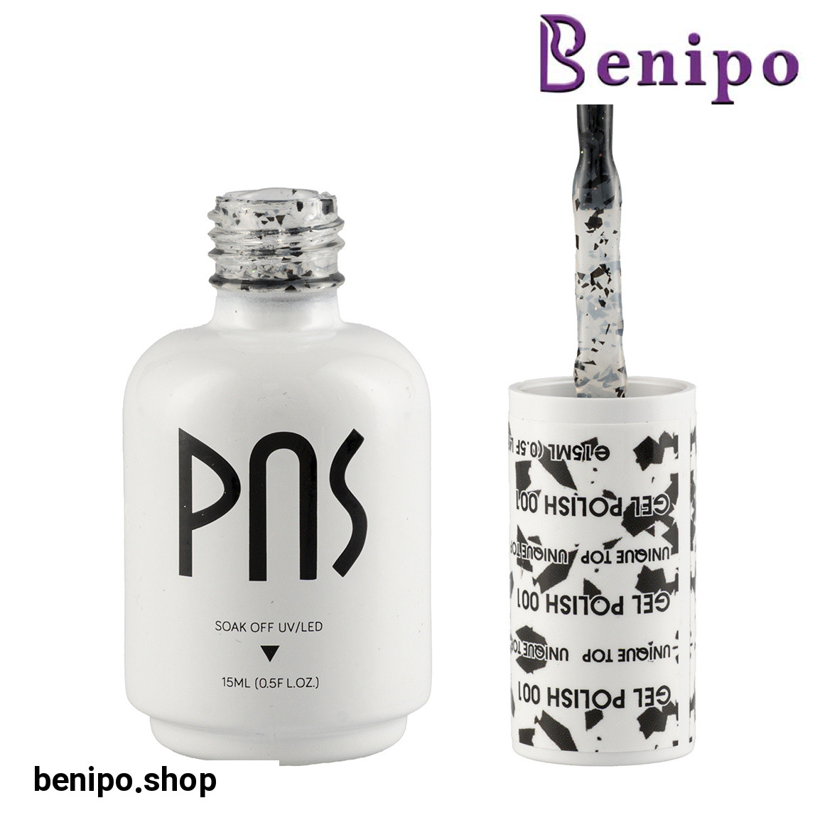 لاک ژل مدل Unique Top حجم 15 میلی لیتر