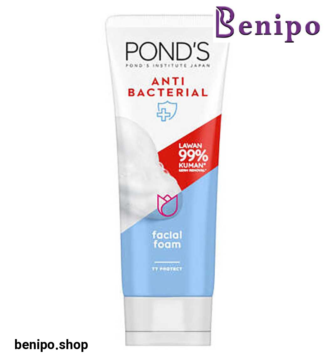 فوم شستشو سلول های مرده مدل ANTI BACTERIAL حجم 100 میل