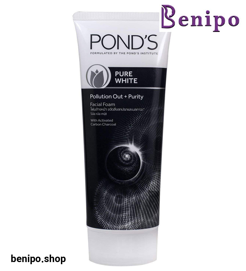 فوم شستشو صورت کربن مدل Pure White حجم 100میل