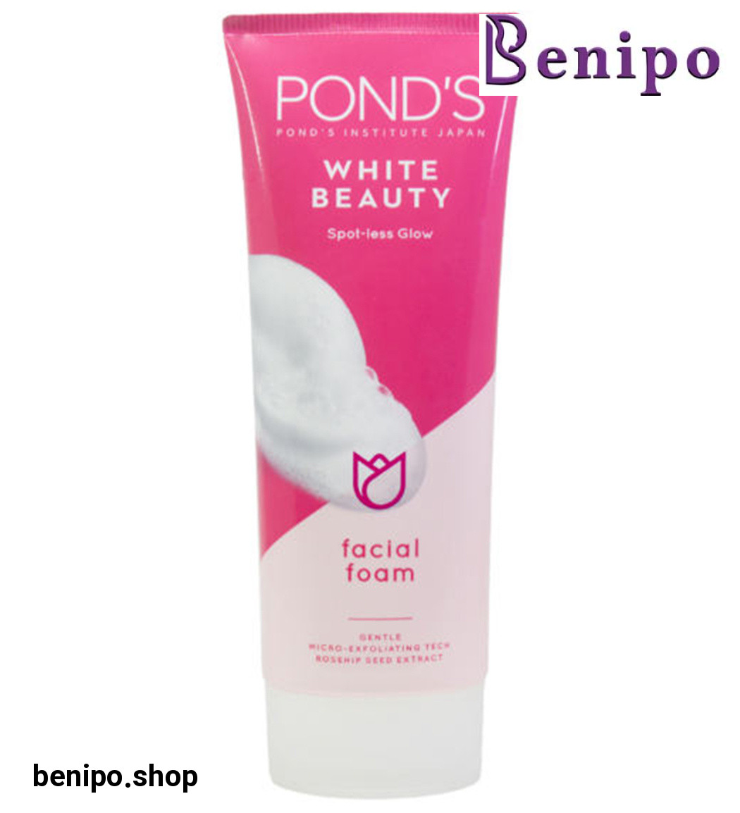 فوم اسکراب روزانه مدل WHITE BEAUTY حجم 100 میل