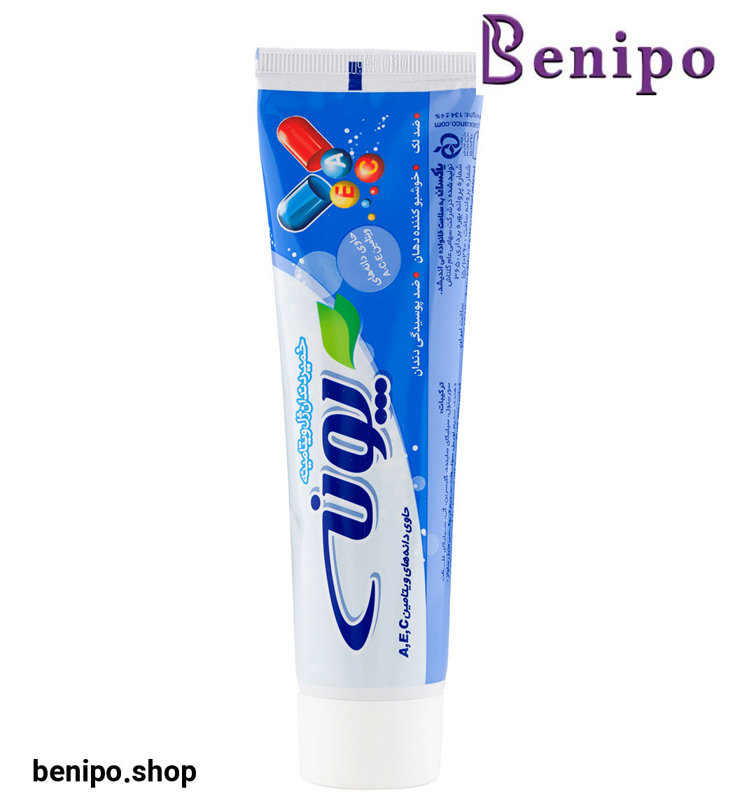 خمیر دندان ژل ویتامینه حاوی ویتامین 100میل