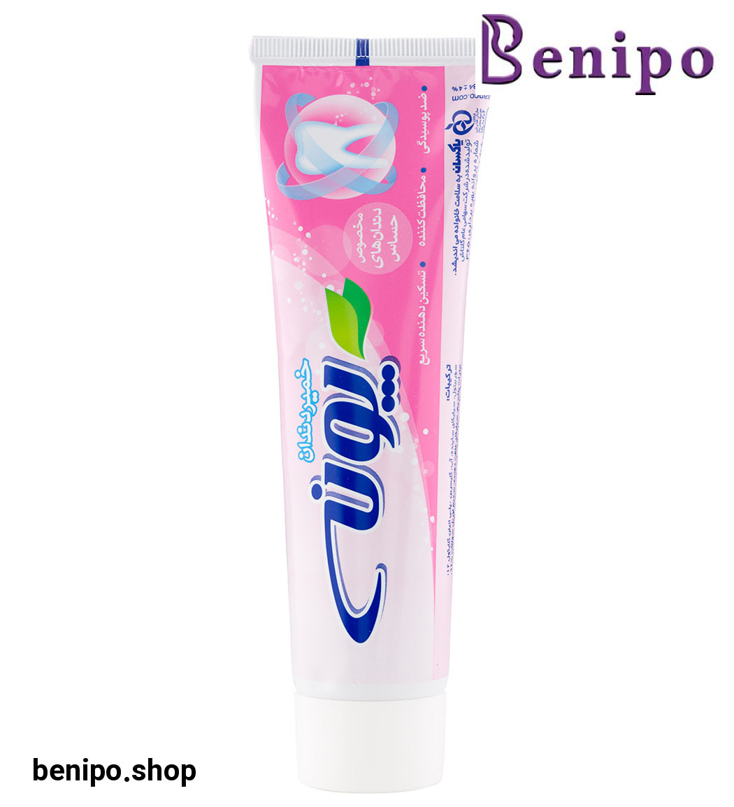 خمیر دندان تسکین دهنده مخصوص دندان های حساس 100میل