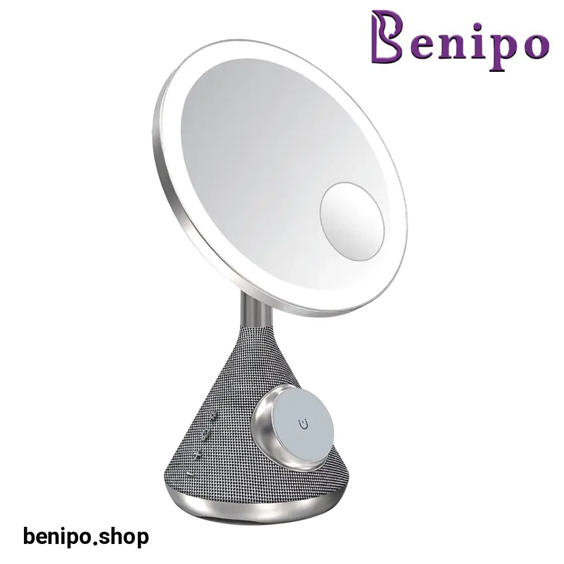 آینه و اسپیکر چندکاره مدل LED MAKEUP MIRROR LFST084