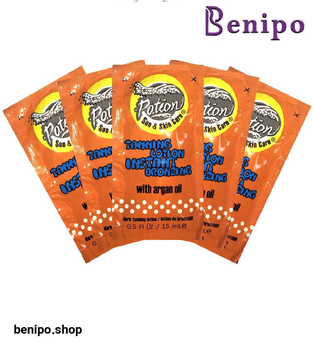 بسته 5 تایی لوسیون برنزه کننده مسافرتی