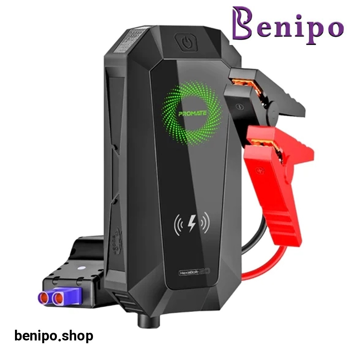 پاور بانک جامپ استارتر مدل HEXABOLT 20 با ظرفیت 19200 میلی آمپر