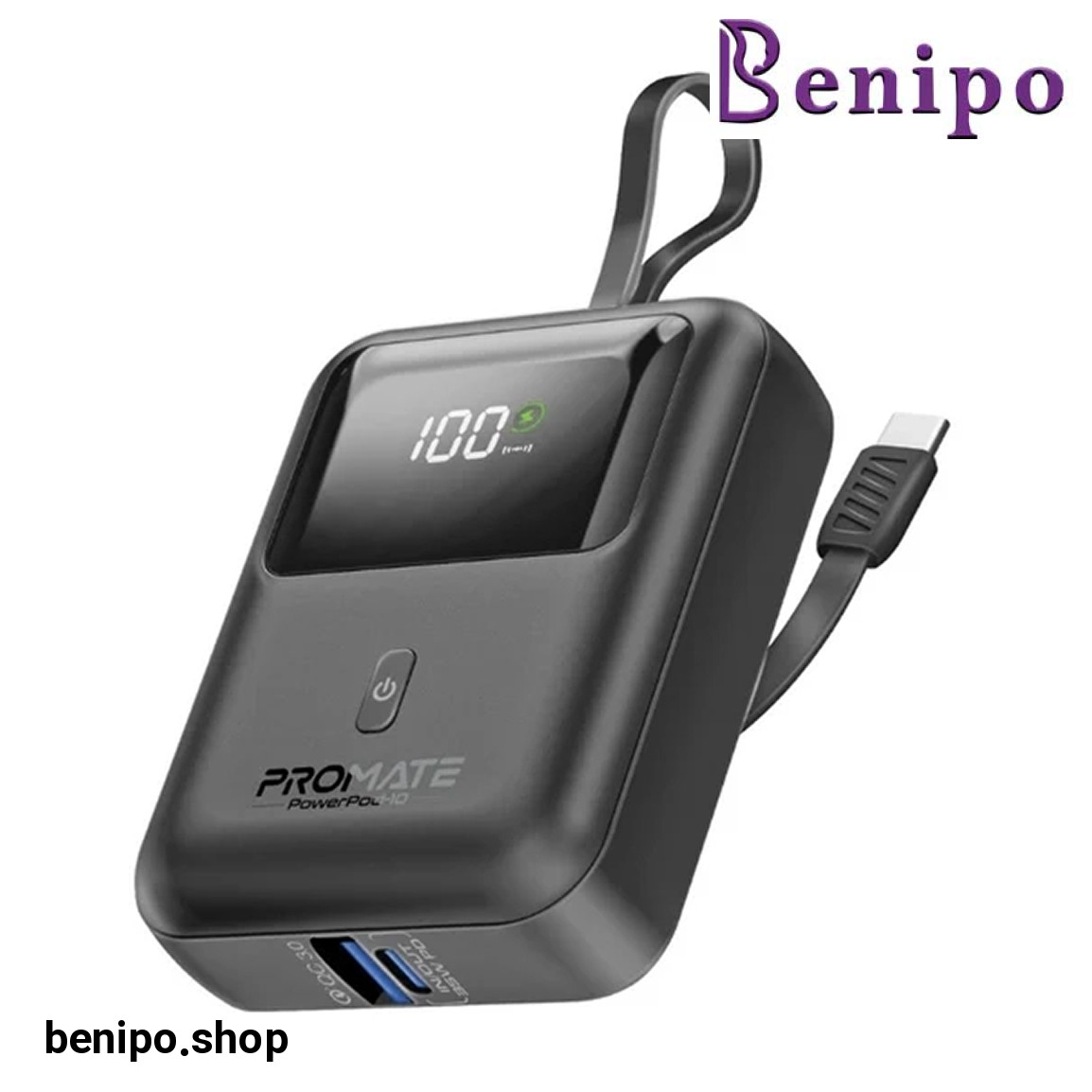 پاور بانک مدل POWERPOD 10 با ظرفیت 10000 میلی آمپر