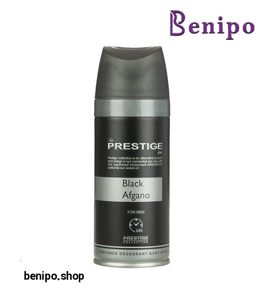 اسپری بدن مردانه Black Afgano حجم 150میل
