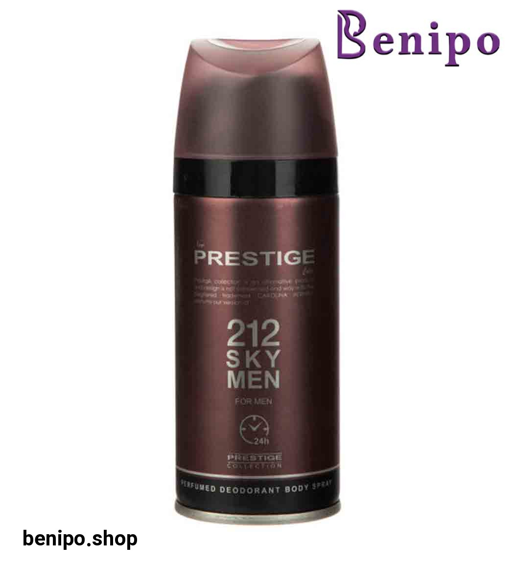 اسپری بدن مردانه مدل 212Sky حجم 150میل
