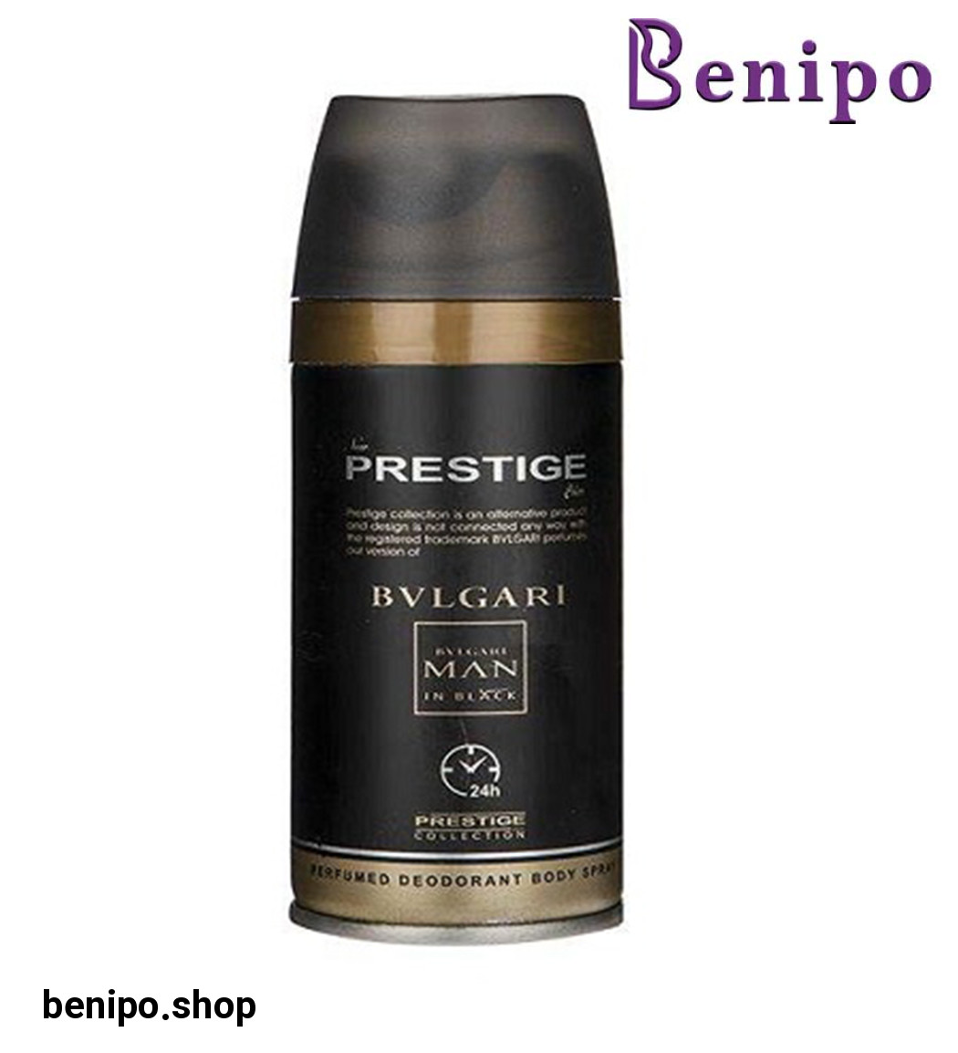 اسپری بدن مردانه من این بلک حجم 150میل