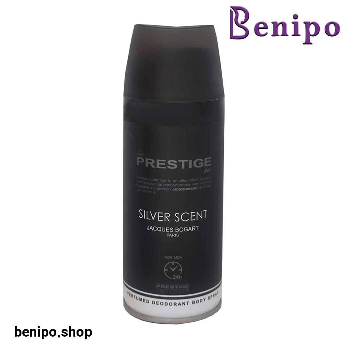 اسپری بدن مردانه مدل Silver Scent Jacques Bogart حجم 150 میلی لیتر