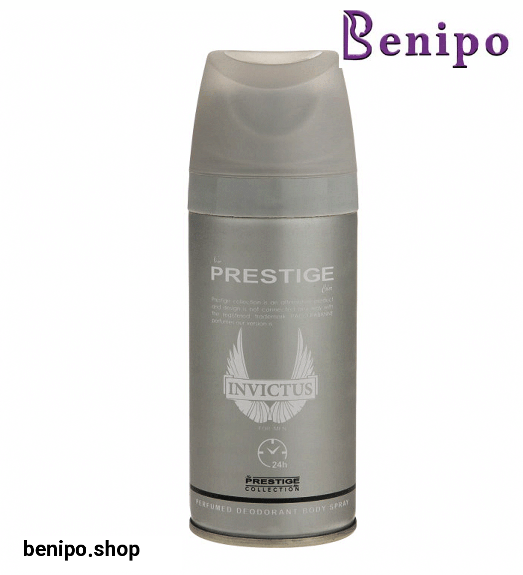 اسپری بدن مردانه مدل Invictus حجم 150میل