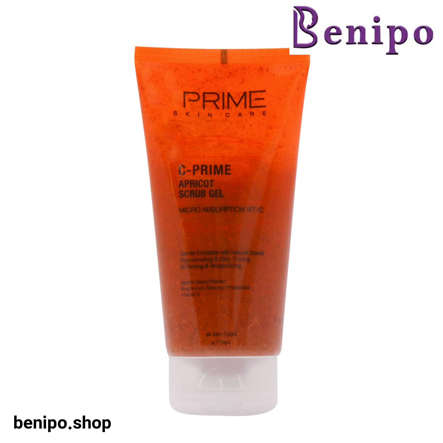 ژل اسکراب زردآلو پریم