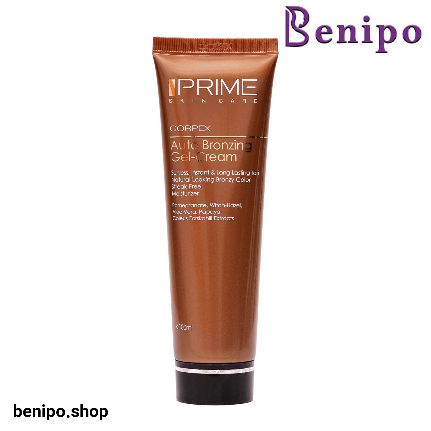 ژل کرم برنزه کننده پریم