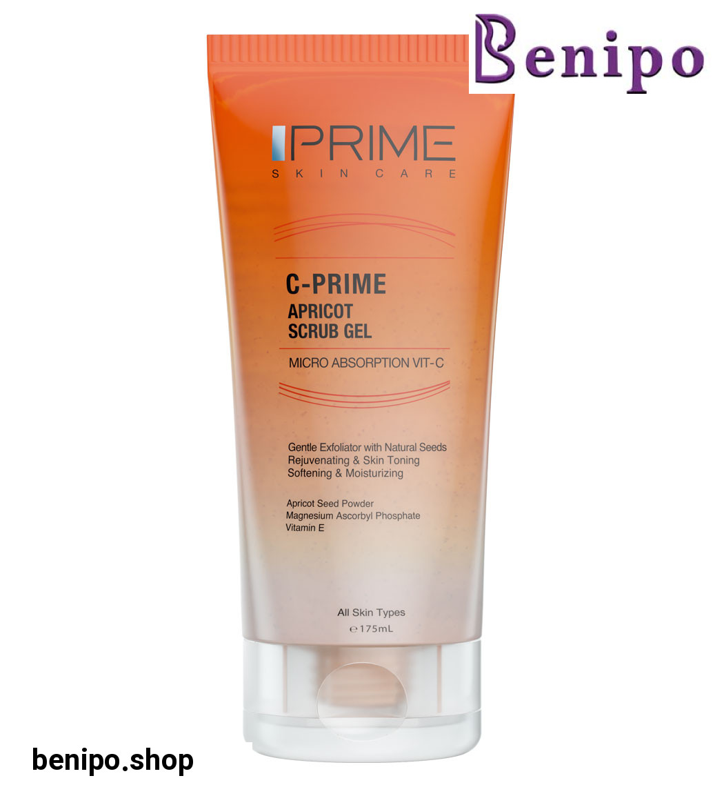 ژل اسکراب پاک کننده زردآلو حاوی ویتامین ث 175میل