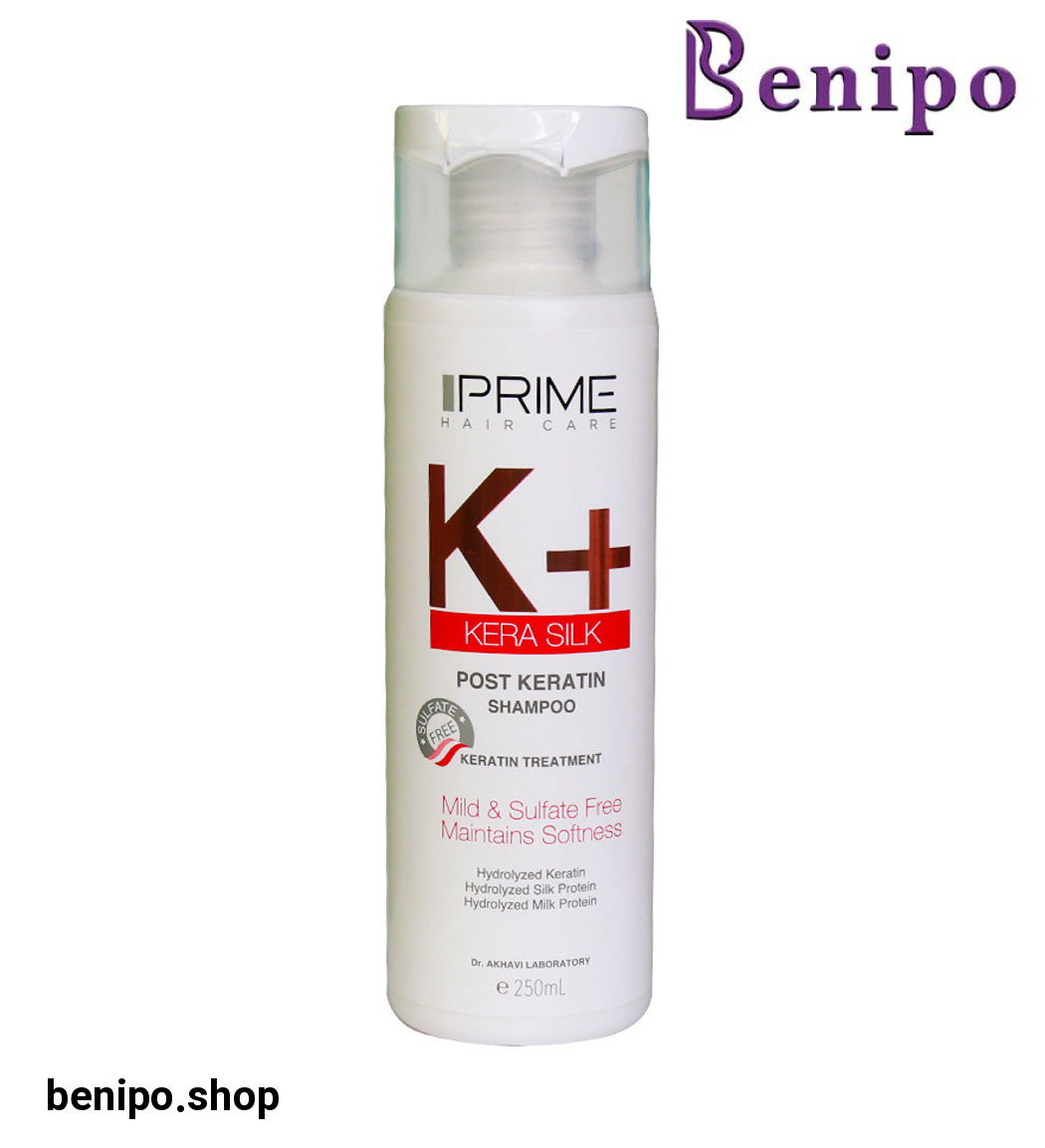 شامپو K+ موهای کراتینه شده 250 میل