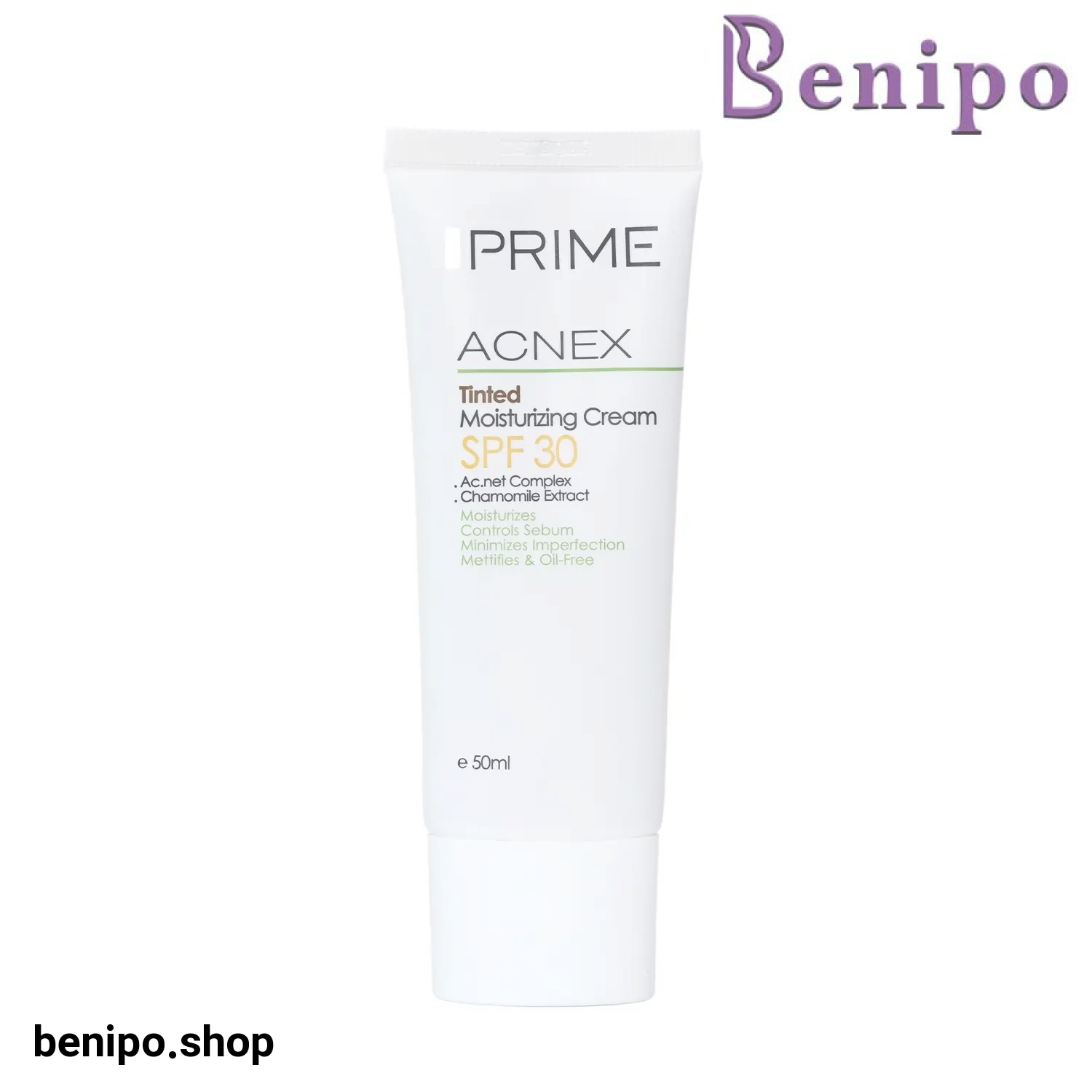 کرم مرطوب کننده رنگی SPF30 پریم مناسب پوست چرب