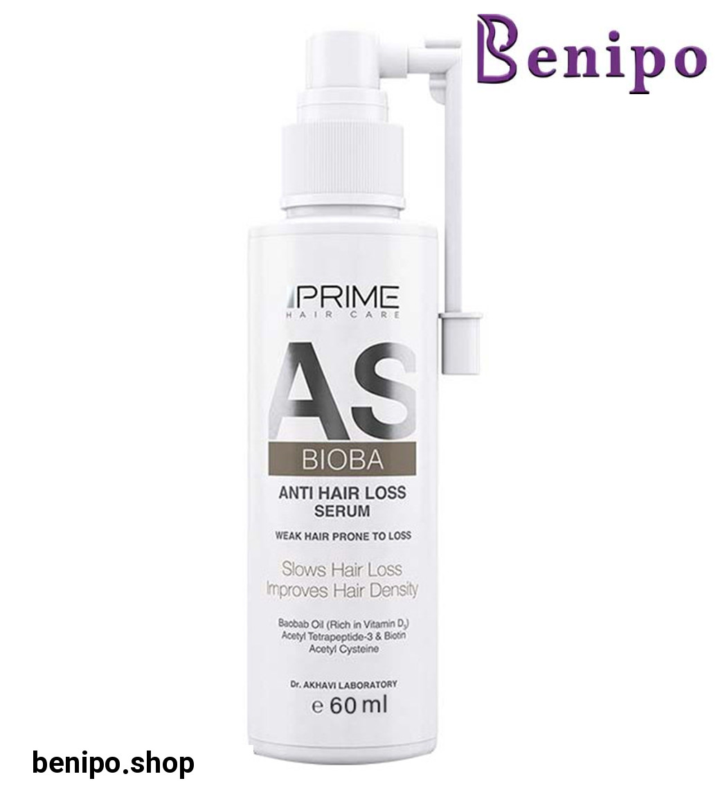 سرم تقویت کننده و ضد ریزش مو بیوبا ای اس 60میل