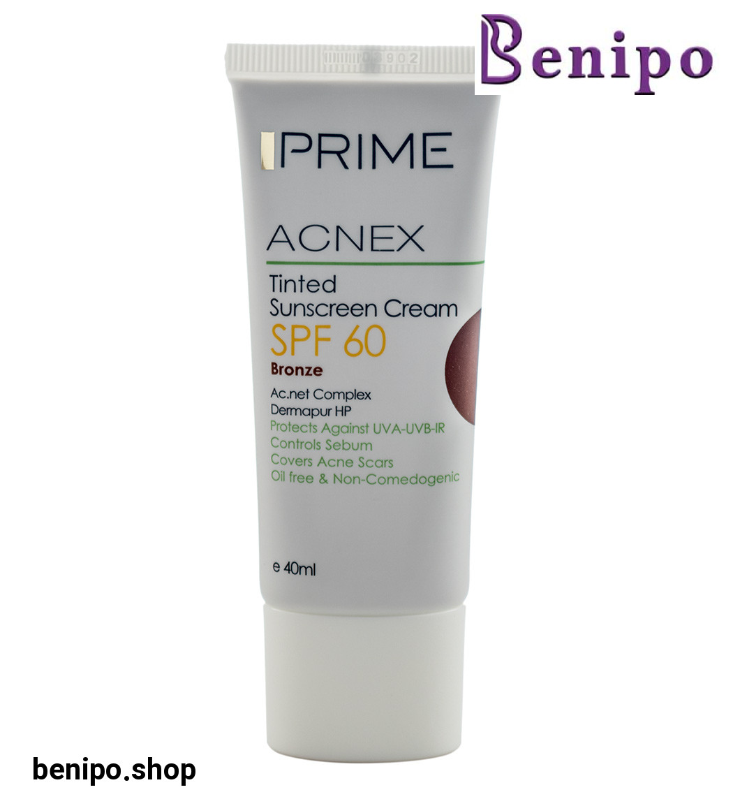 کرم ضد آفتاب فاقد چربی با رنگ برنز  اس پی  اف 60