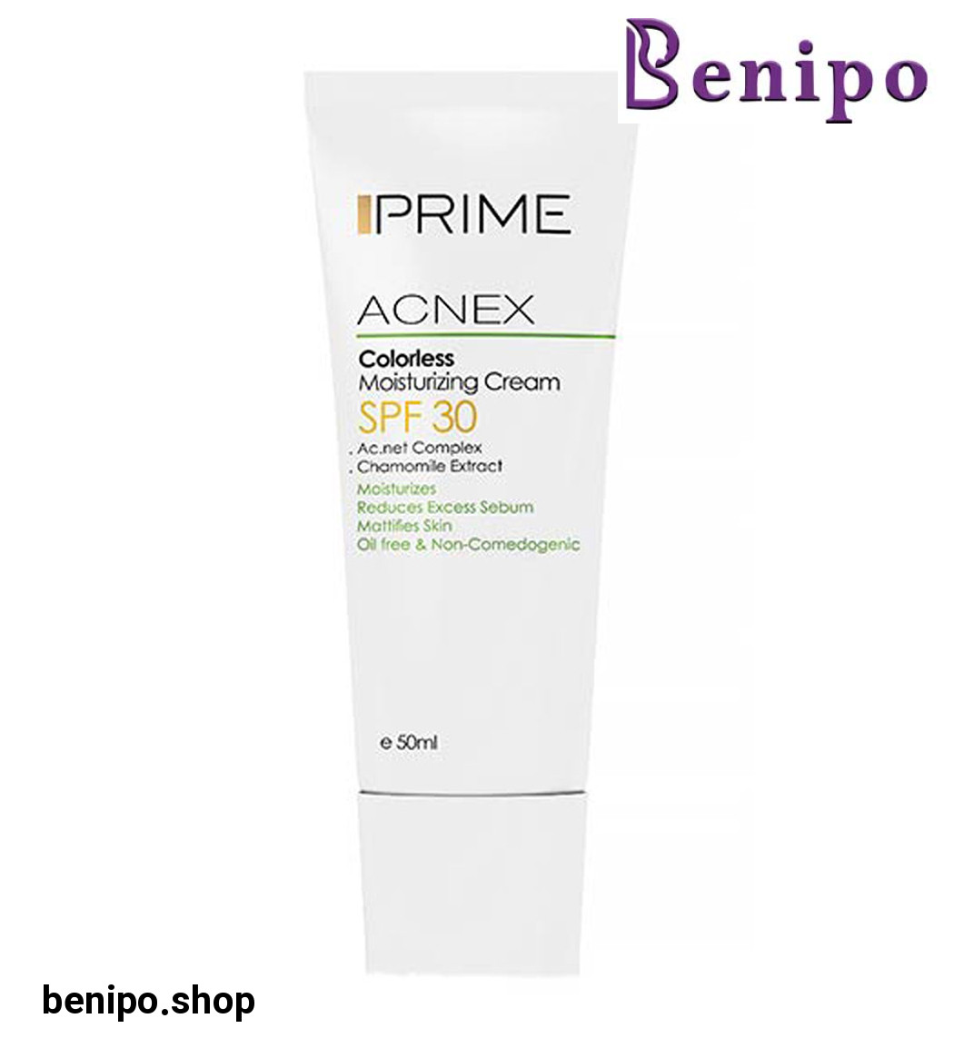 مرطوب کننده SPF 30 فاقد رنگ 50 میل