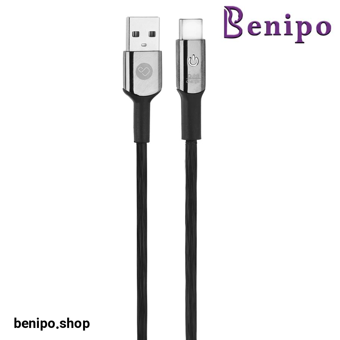 کابل تبدیل USB به USB-C مدل PCC380C طول 1 متر