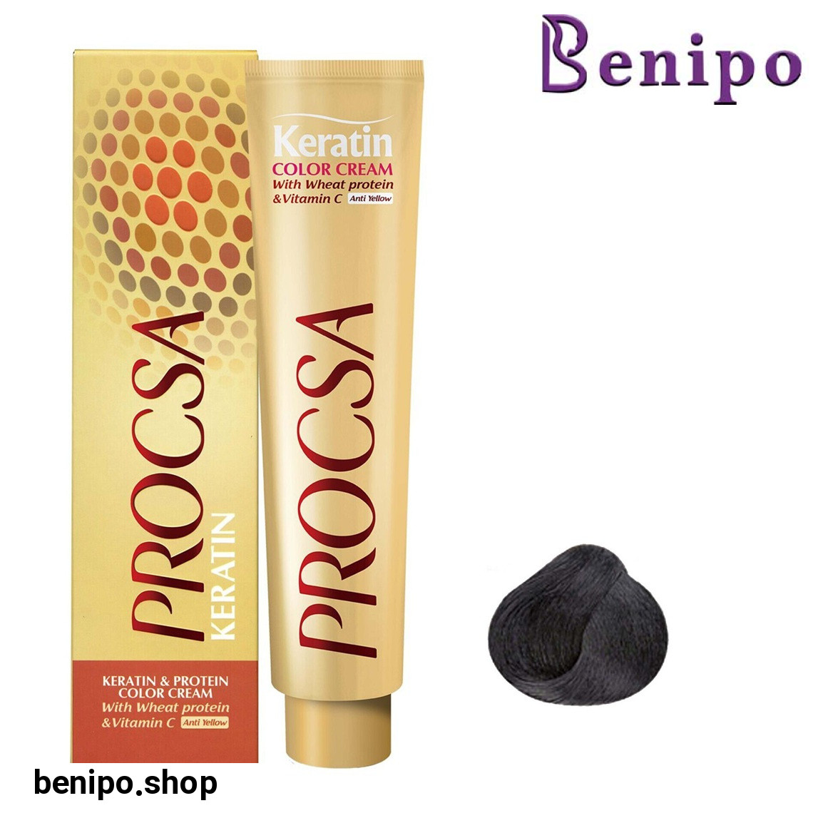 رنگ مو سری طبیعی Natural حجم 100 میلی  لیتر