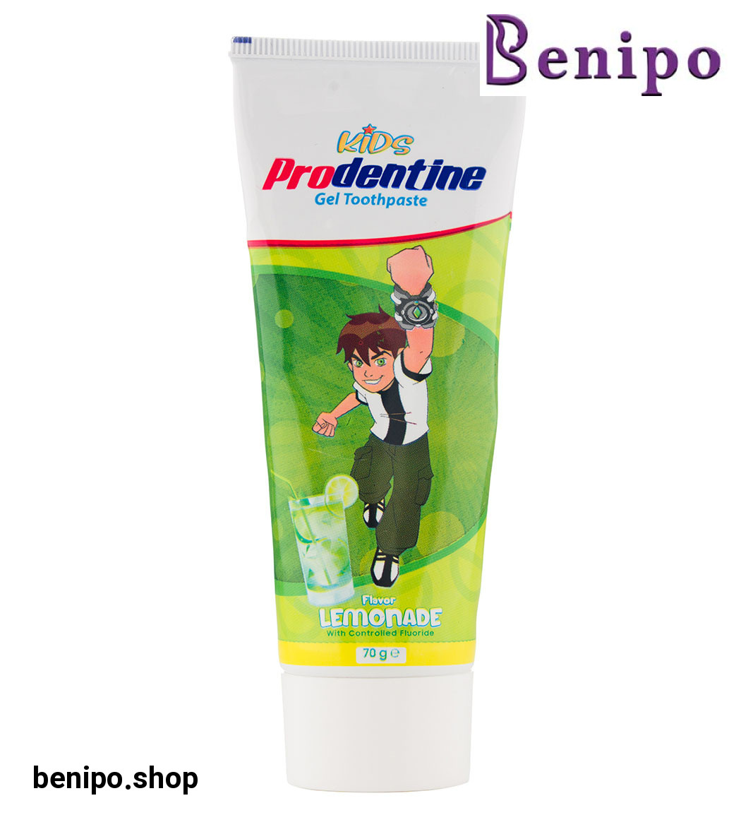 خمیر دندان ژله ای کودکان با رایحه لیموناد 70 میلی لیتر