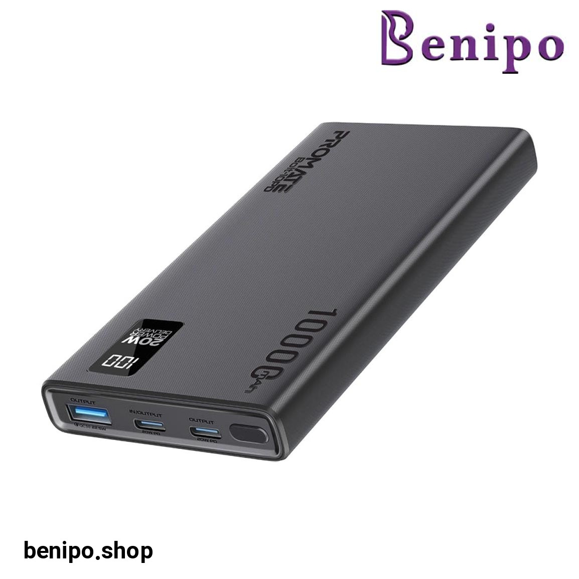 پاور بانک مدل BOLT-10PD ظرفیت 10000 میلی آمپر