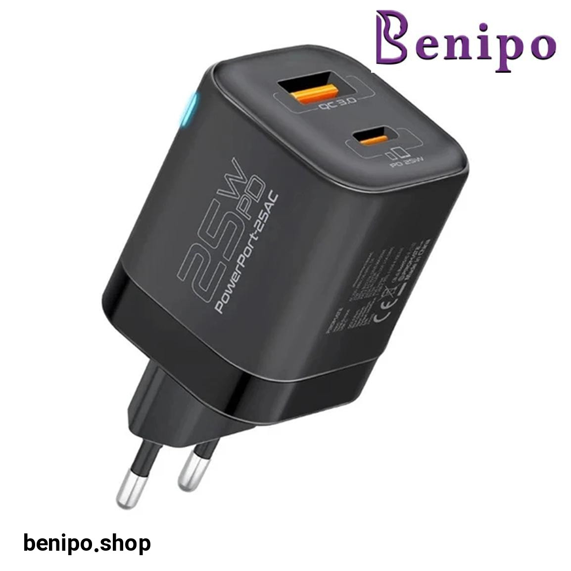 شارژر دیواری مدل POWERPORT-25AC.EU