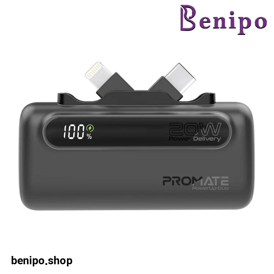 پاوربانک مدل POWERUP-DUO ظرفیت 5000 میلی آمپر