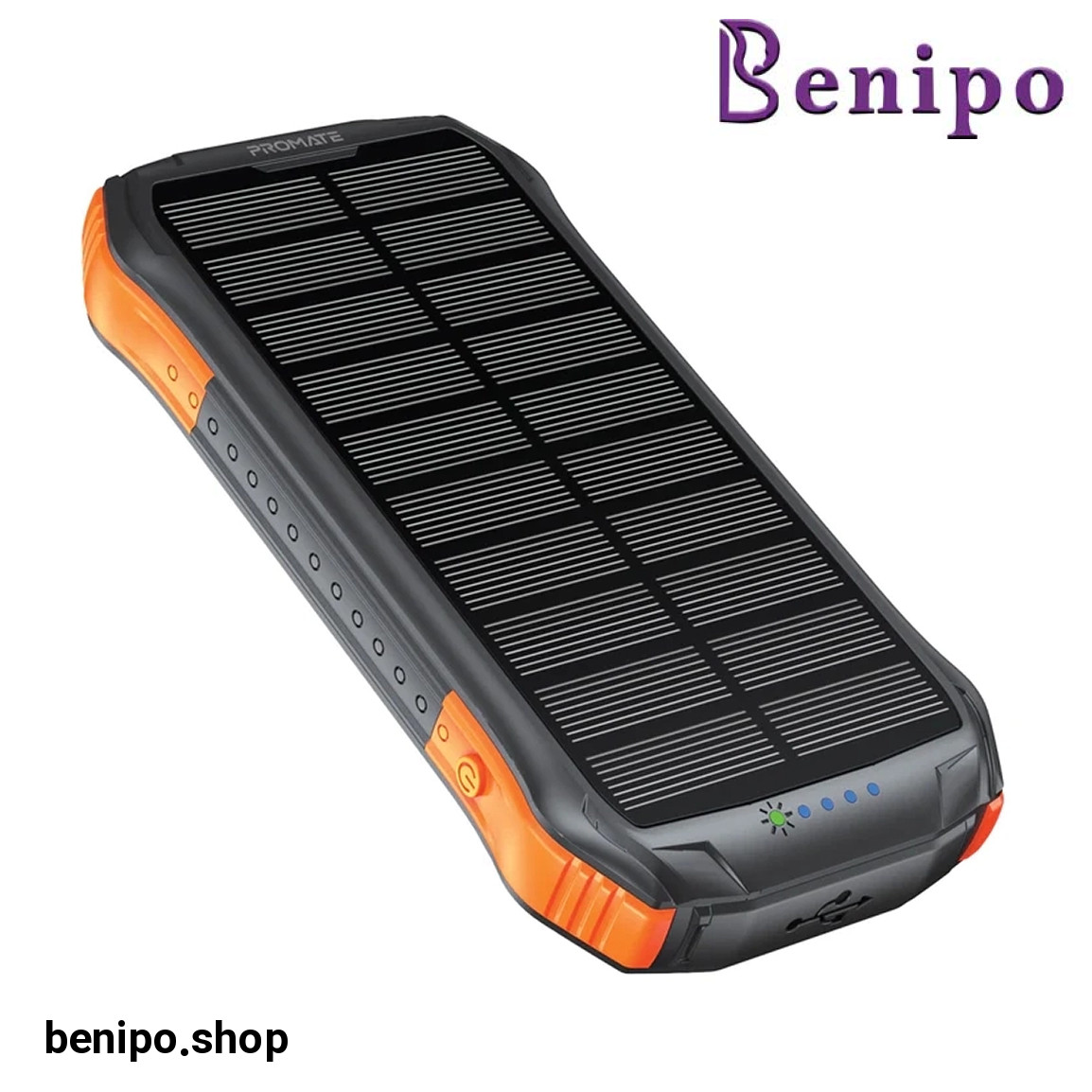 پاور بانک خورشیدی مدل SOLARTANK-10PDQI ظرفیت 10000 میلی آمپر ساعت