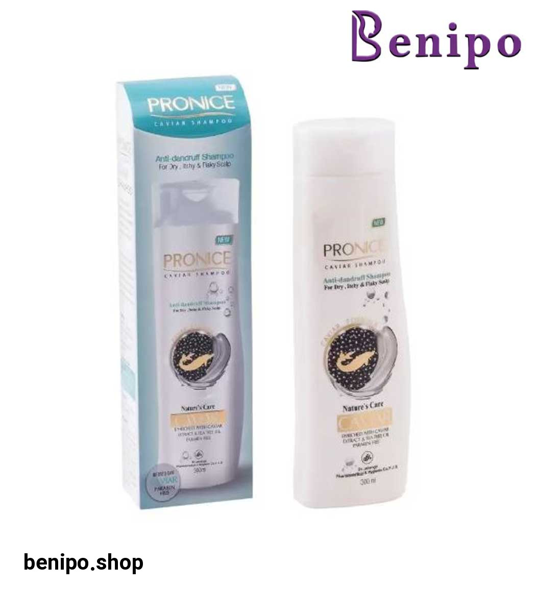 شامپو ضد شوره خاویار 300 میل