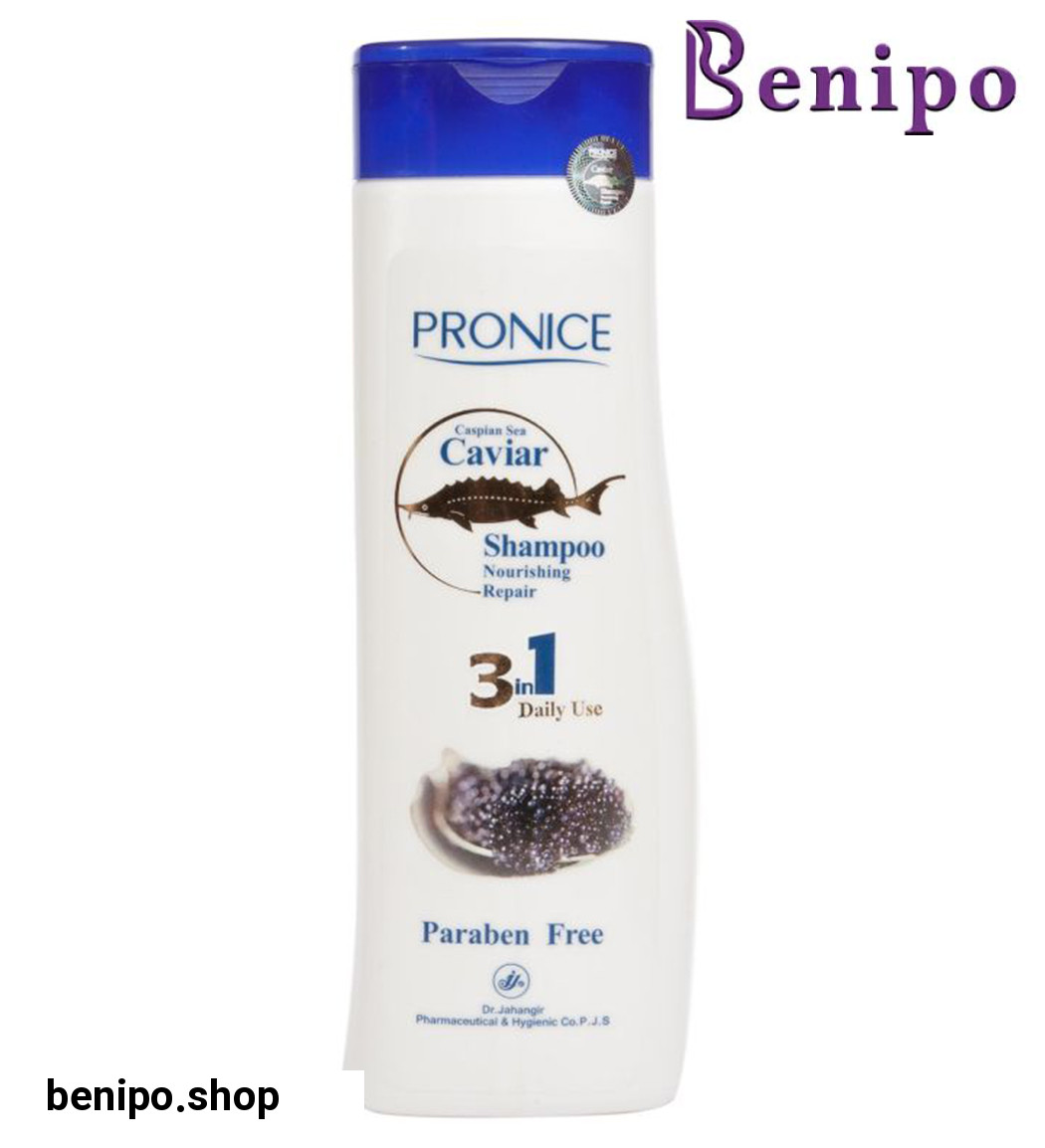 شامپو خاویار مناسب انواع مو 300 میل