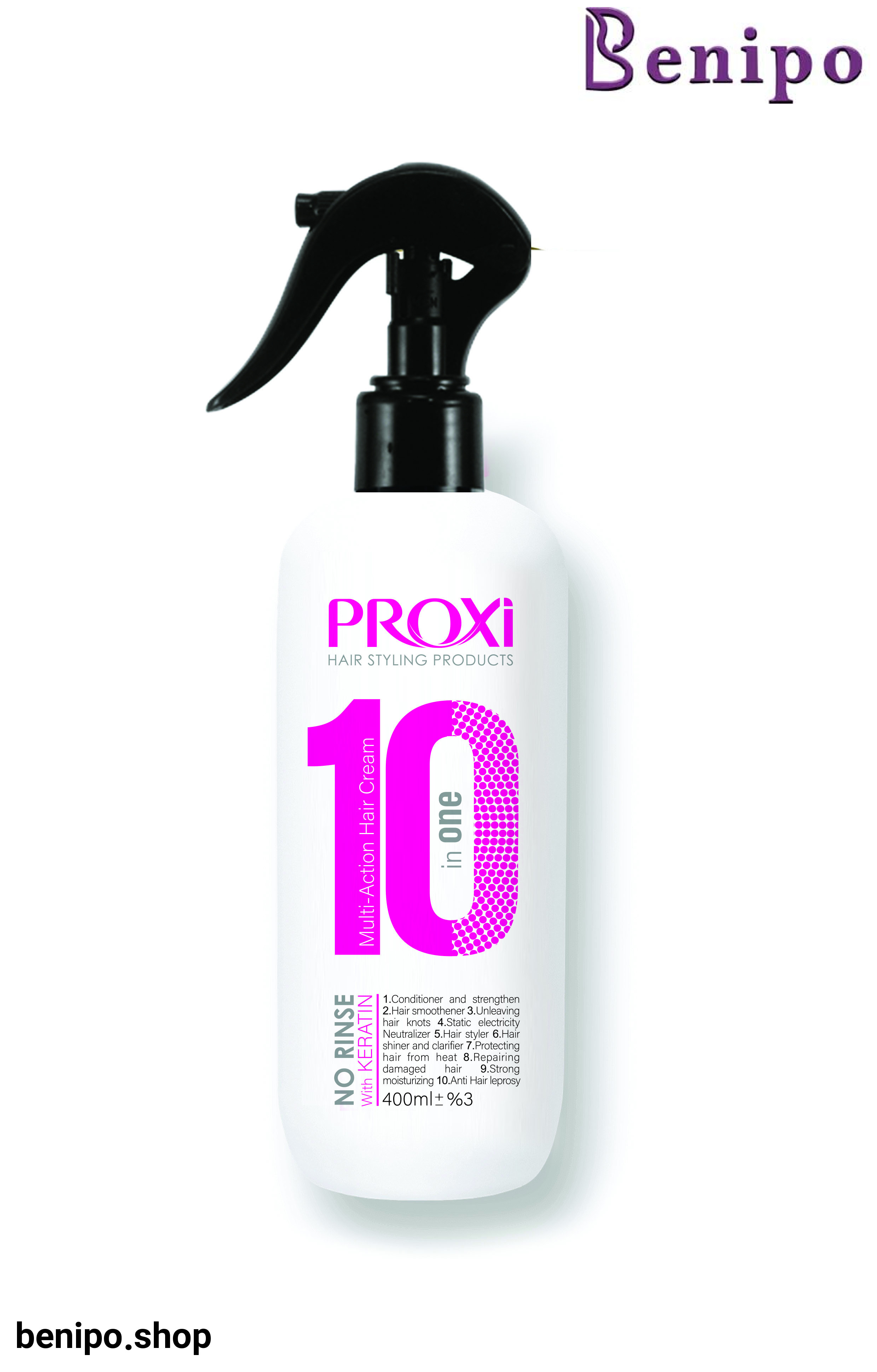 لوسیون ویتامینه 10 کاره مو 400میل