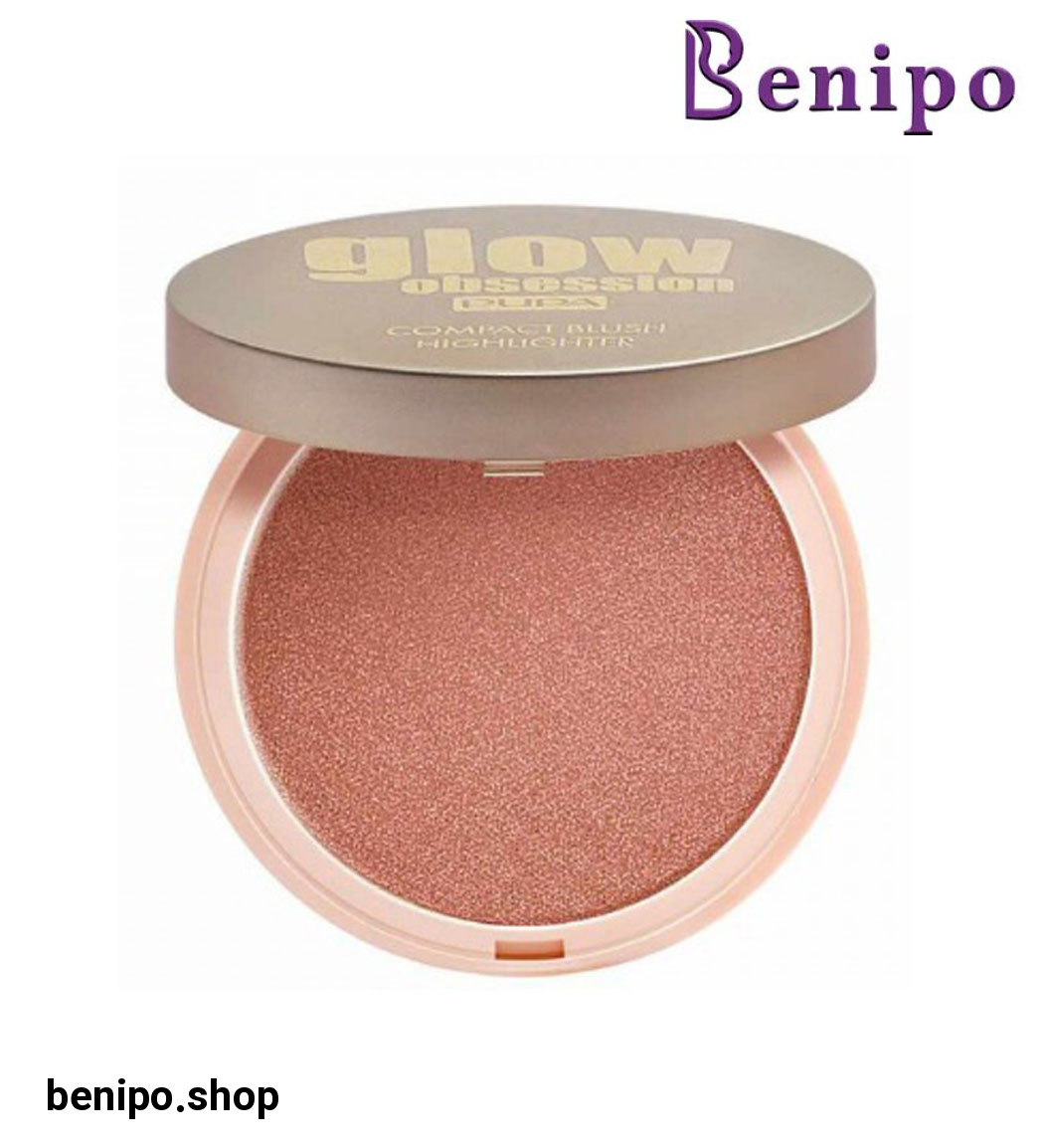 رژگونه هایلایتر مدل Obsession Compact