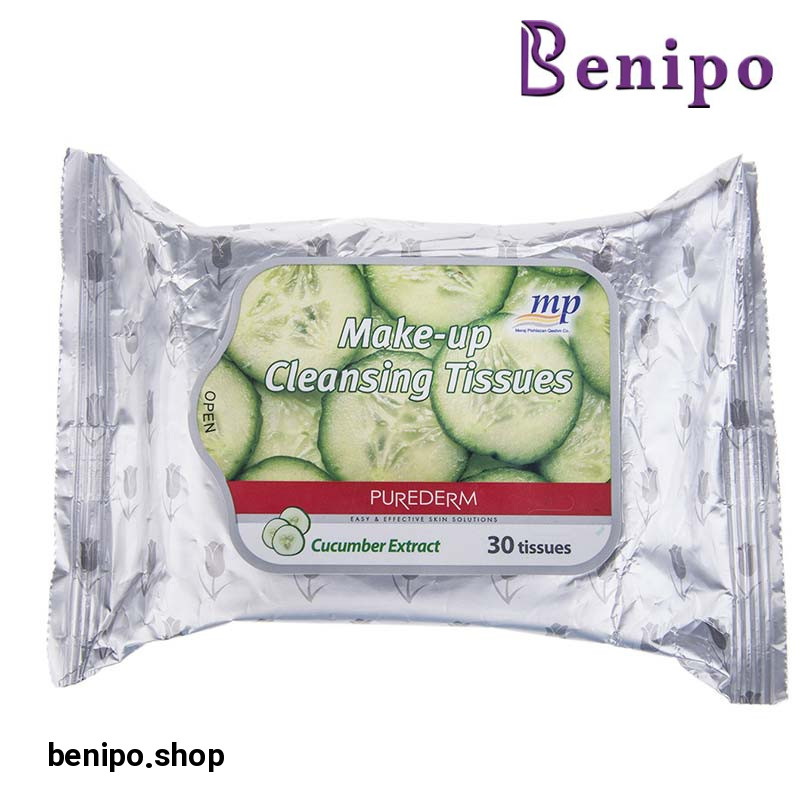 دستمال مرطوب پاک کننده آرایشی خیار