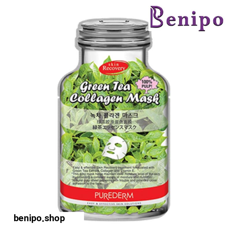 ماسک نقابی مرطوب کننده چای سبز